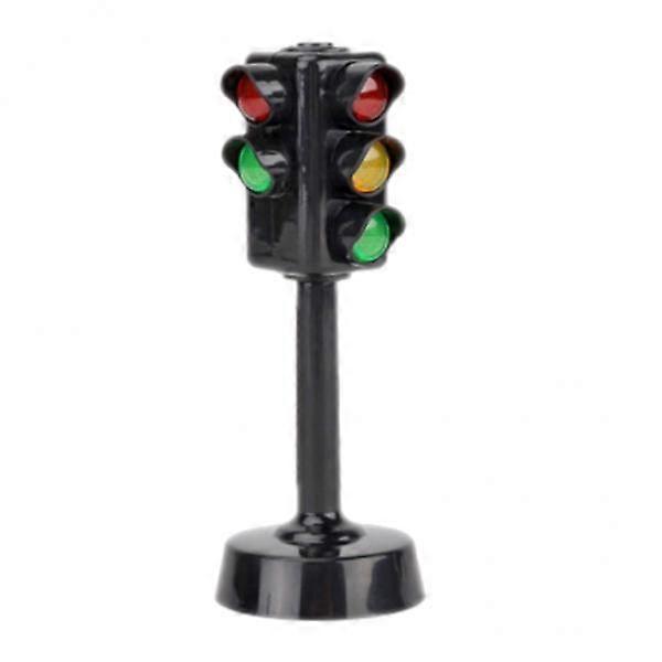 Miniature Traffic Lights Set with Melodic Tunes Educational Toy for Children