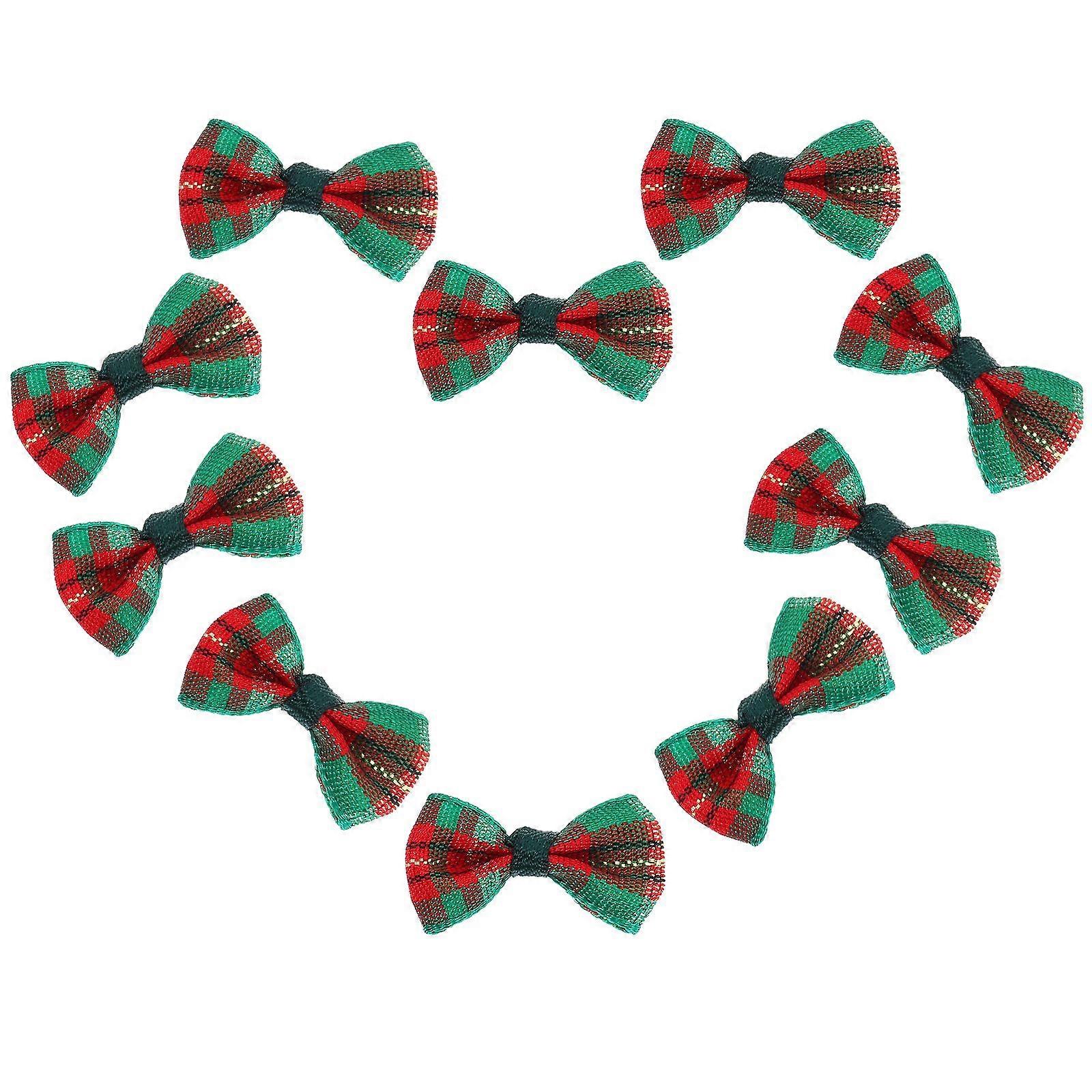 30pcs Adorable Tiny Bows Doll Mini Bows DIY Mini Bows Decorations Small Crafting Bowtie