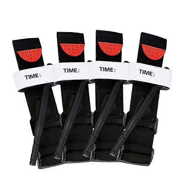 4pcs Tour Quick Application One Hand Emergency Outdoor First Aid Kit