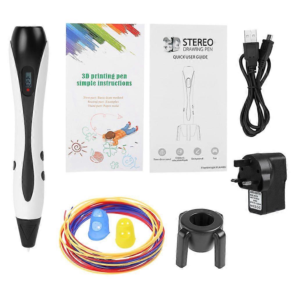 2025 Latest Model  3D Printing Drawing Pen Crafting Modeling Filament ABS &
