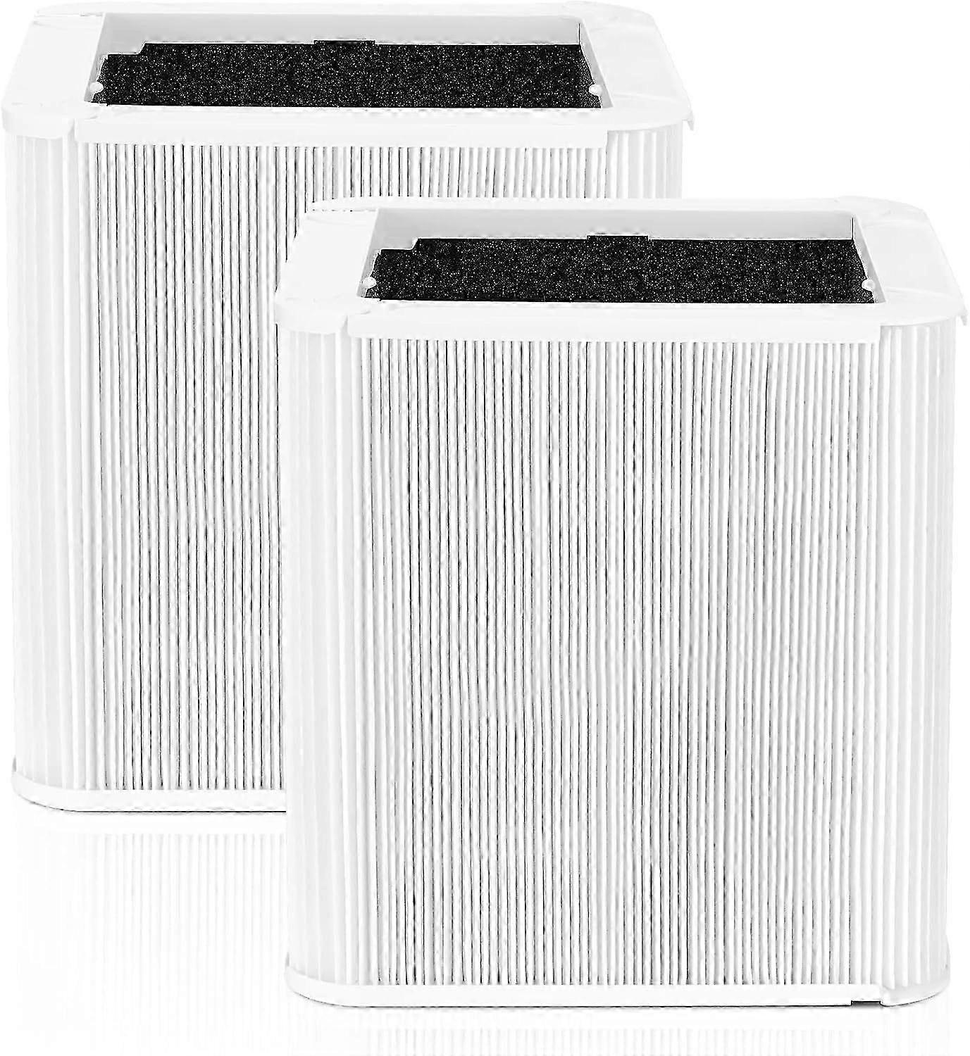 Replacement Filter for Foldable Particles and Activated Carbon for Compatible Air Purifier 211+