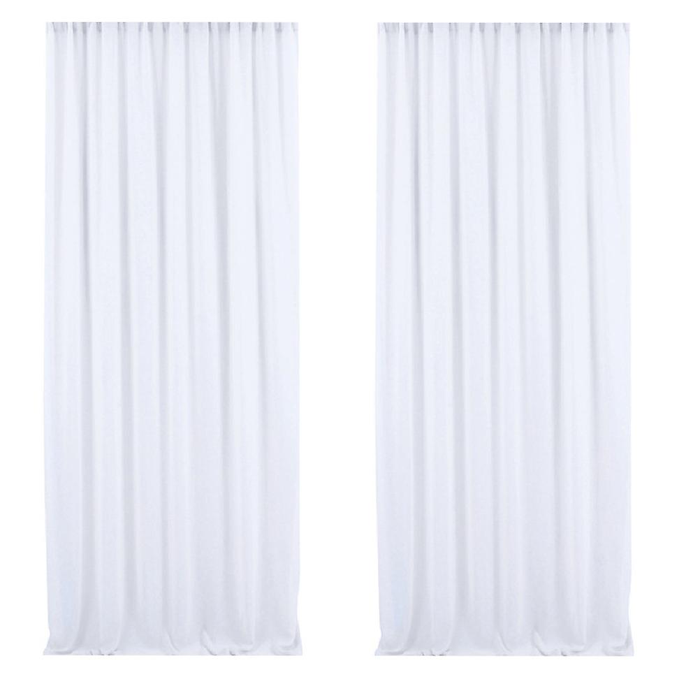 Party Backdrop Curtains Elegant Style Wedding Photo Background 2Pack