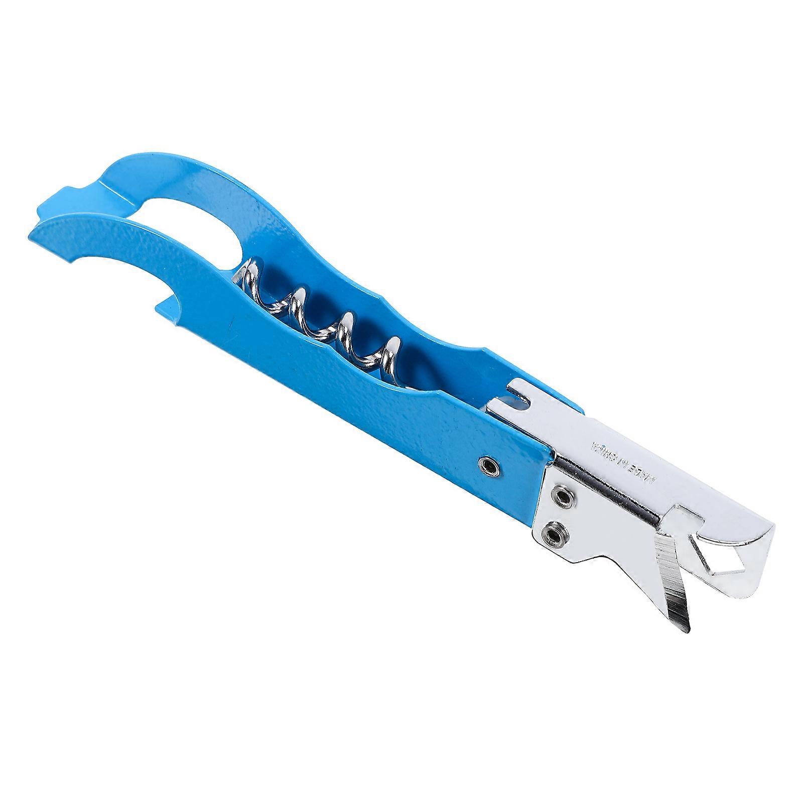 Mini Bottle Opener Bottle Opener Tool Opening Bottles Sky-Blue 5.0 2.5 0.7in 1Set