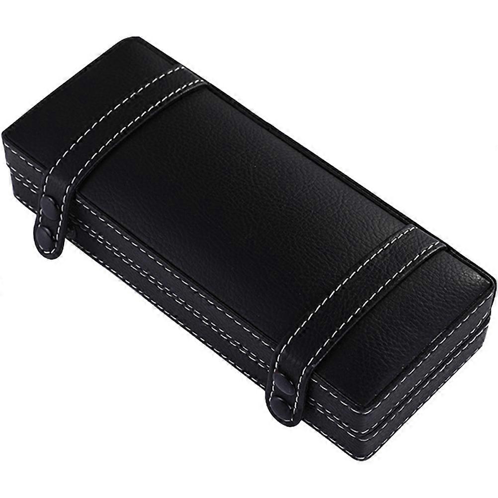 Pen Container Box Rectangular Shape Simple Style Pencil Case Ink Pen Box 1Pcs