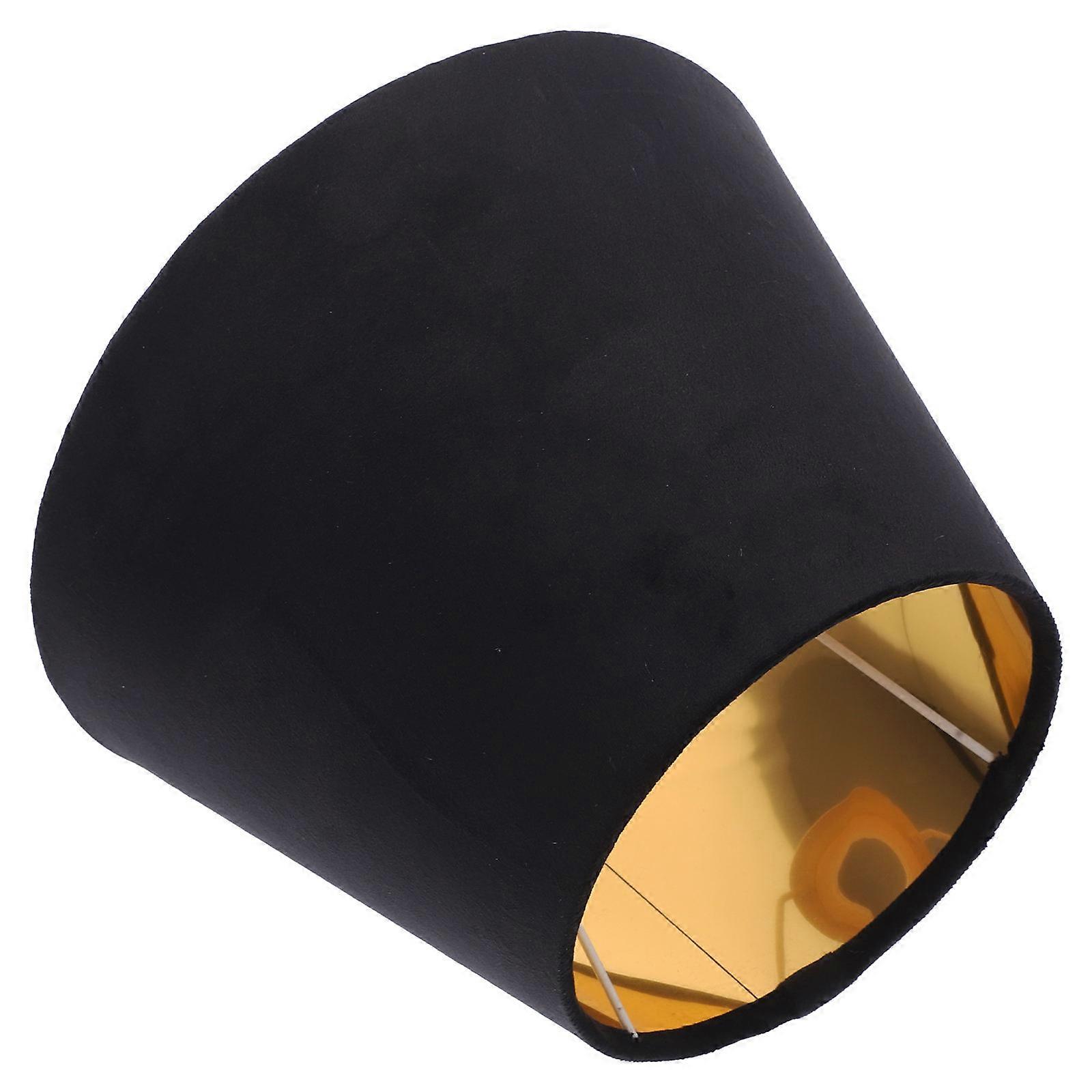 Table Lamp Cover Replacement Golden Metal Liner Lampshade Plain Lamp Cover E27 E14 Home Decoration 1Pack