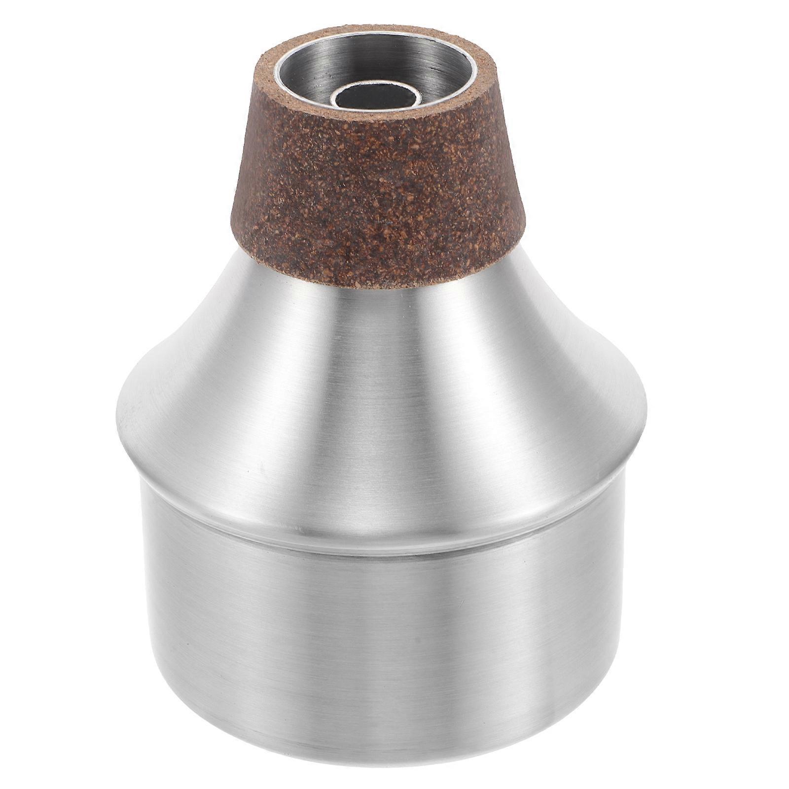 Lightweight Alloy Metal Trumpet Practice Mute for Beginners – Easy Installation, Ideal for Quiet Home Practice Sessions
