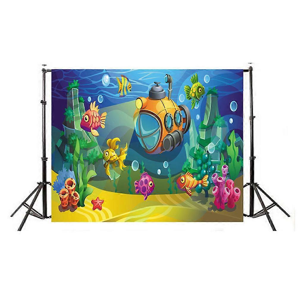 Fish Tank Decoration Backdrop 150x90cm 3D Printing Professional Background for Photographic Studio 1Pcs