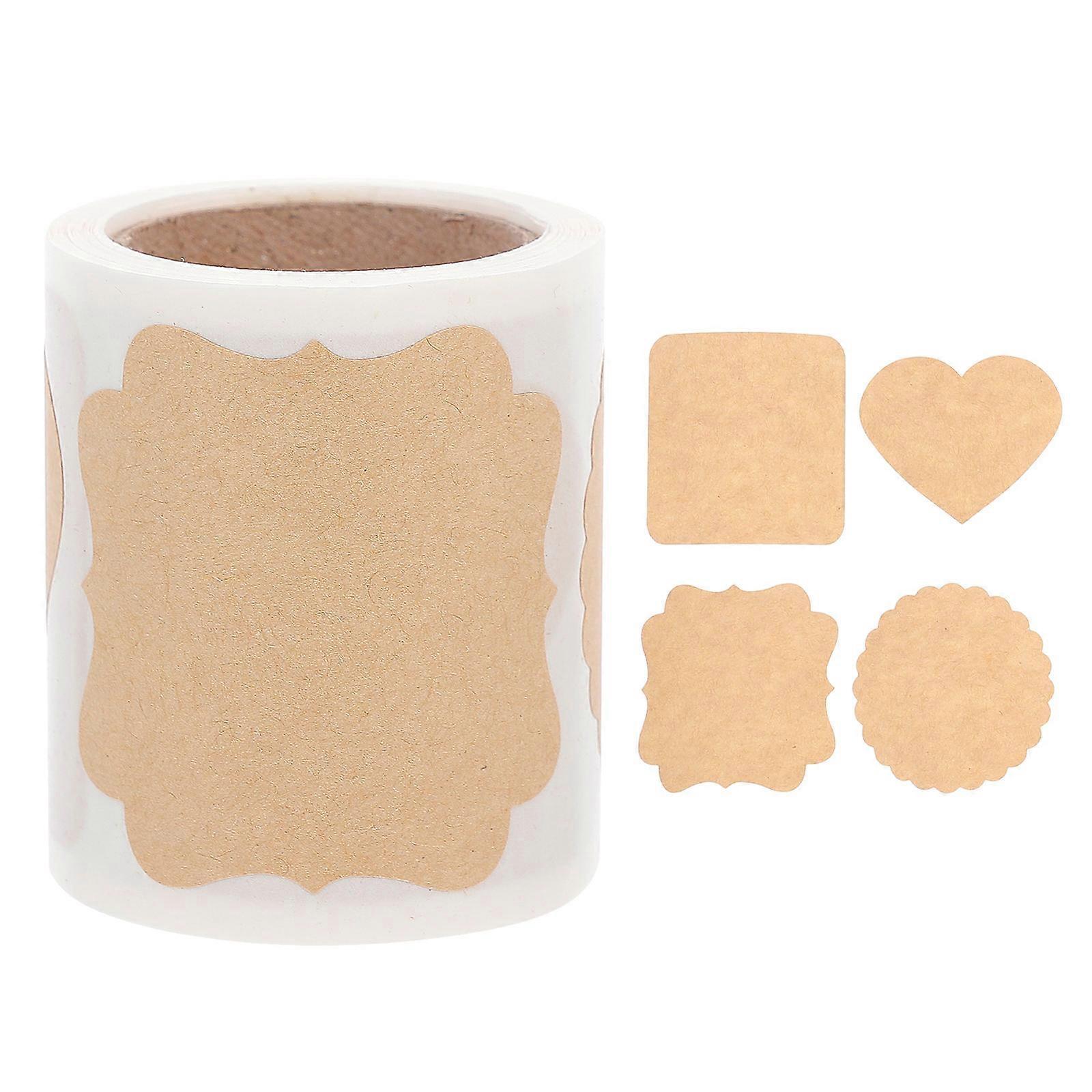 Cute Self Adhesive Bottle Labels for DIY Crafts Easy Peel & Stick Sealing Stickers for Envelopes, Wrapping, and Kraft Design Projects