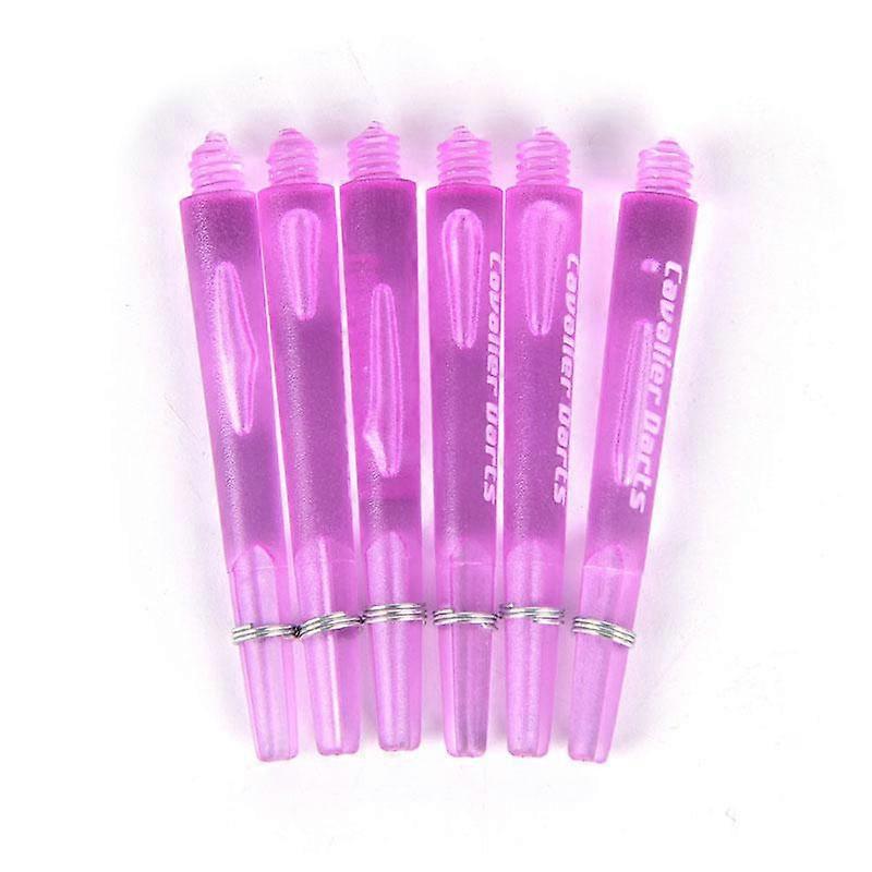 6Pcs 5 Colors Nylon Dart Shafts Dart Accessories 45Mm With O Ring 2Ba Thread