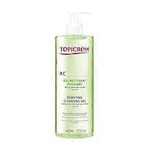 Topicrem - AC ピュリファイング クレンジング ジェル (脂性肌・敏感肌) - クレンジングジェル 400ml