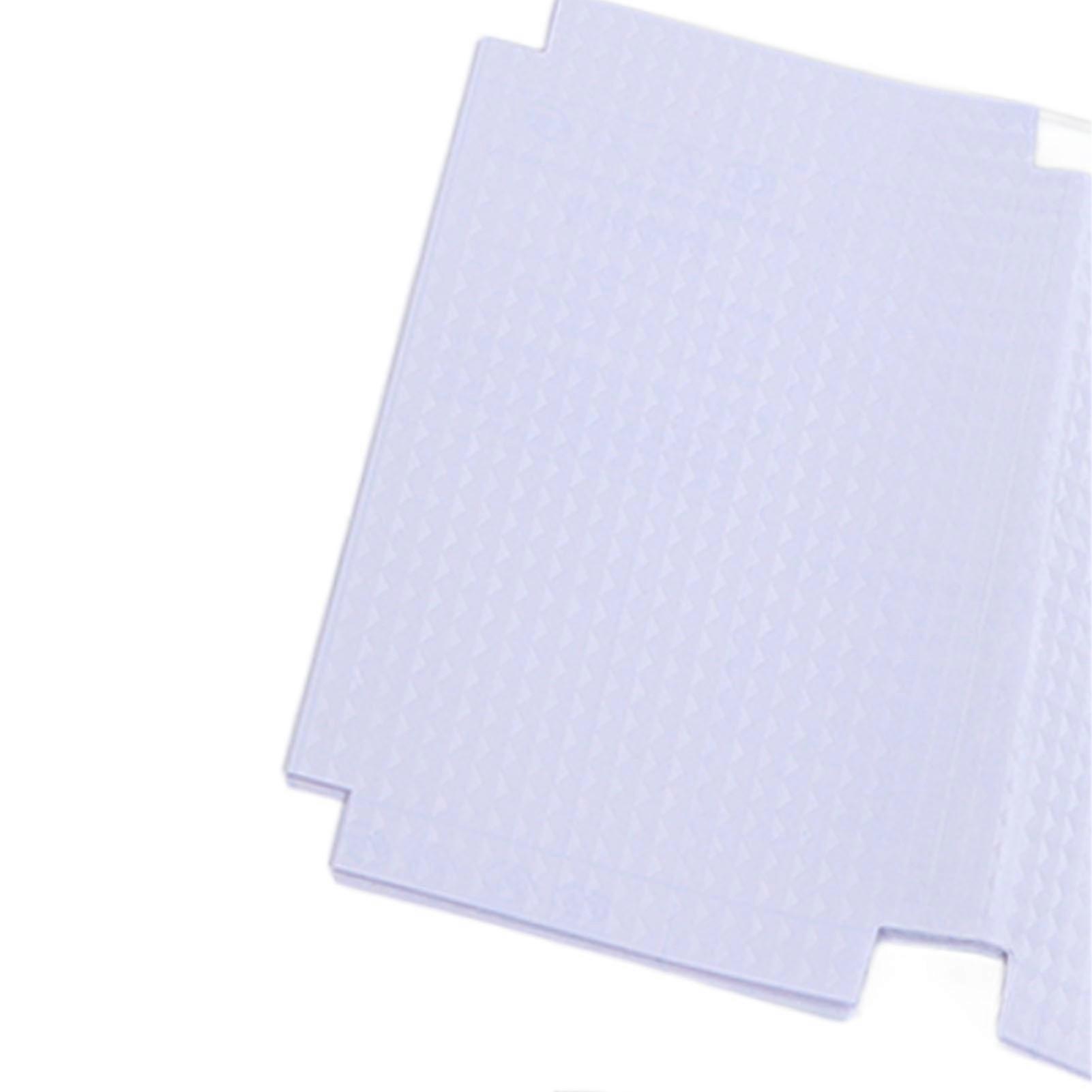30 Pack Clear Frosted Book Covers Built-in Waterproof Scratch Resistant Book Protectors