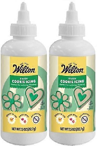 Wilton Ready To Use Cookie Icing Green 2 Pack