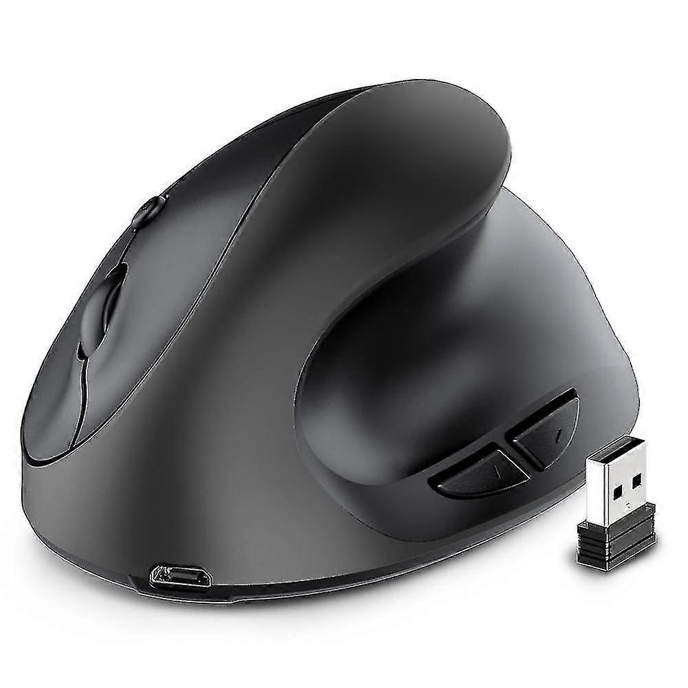 2.4g Wireless Mouse Rechargeable Ergonomic Mouse Computer Office Vertical Grip Mouse For Computer L