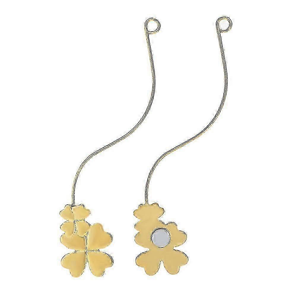 2Pcs Magnet Grafting Eyelashes Auxiliary Tool Metal False Lashes Extension