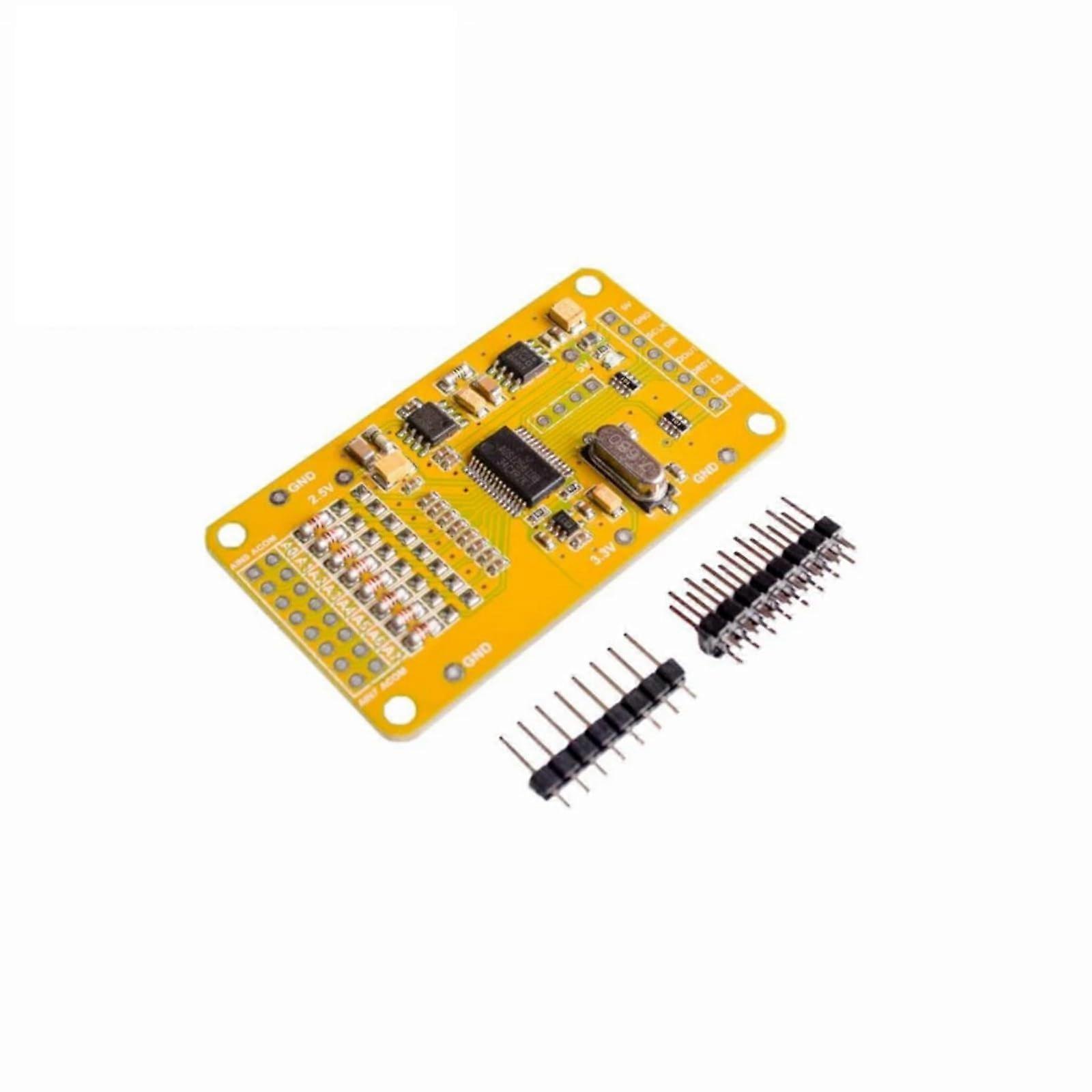 ADS1256 24 Bit High Precision Analog-to-Digital Converter Module with Low Noise and High Speed Performance
