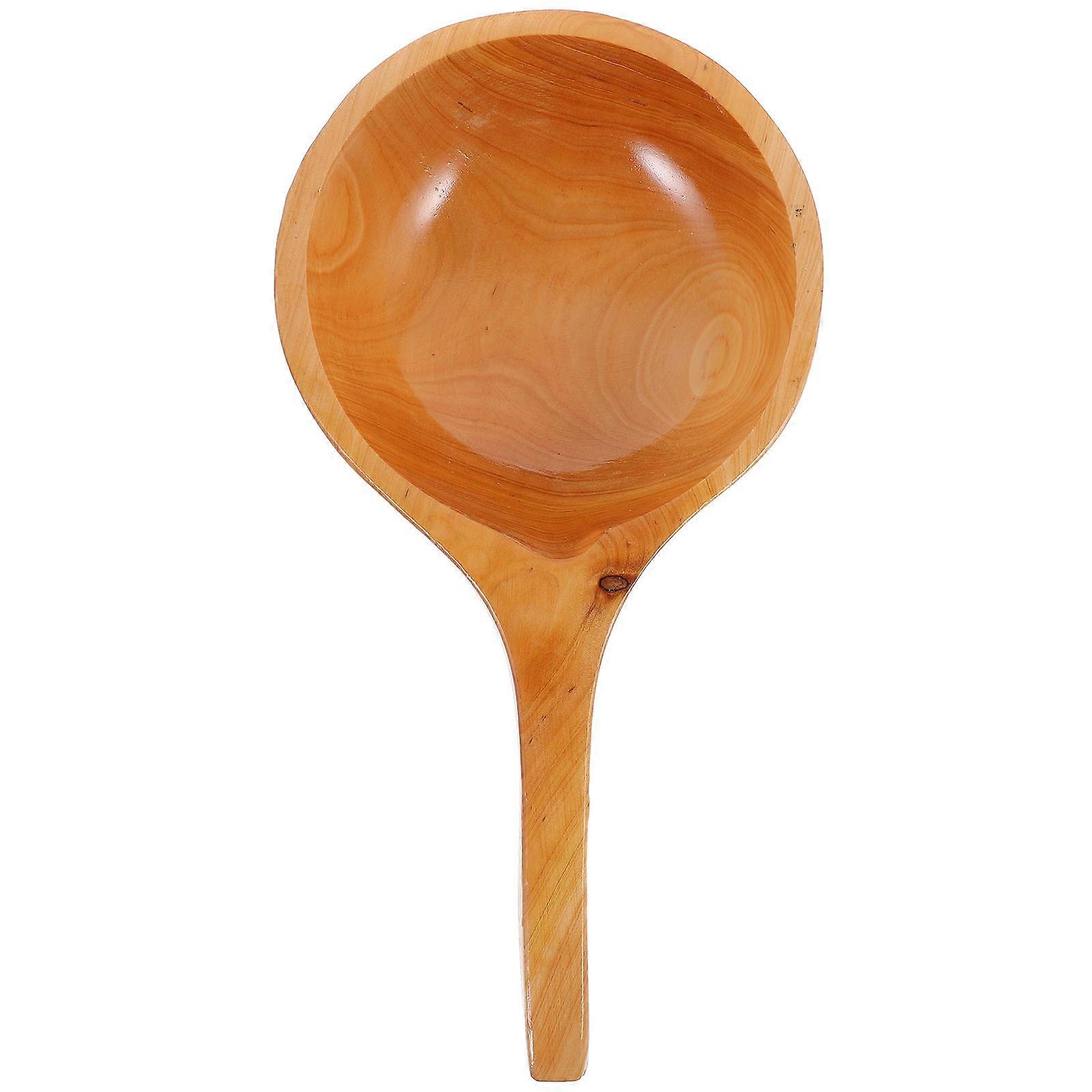 1Pc Creative Pine Scoop Bathing Water Ladle for Bathroom and Kitchen Accessory