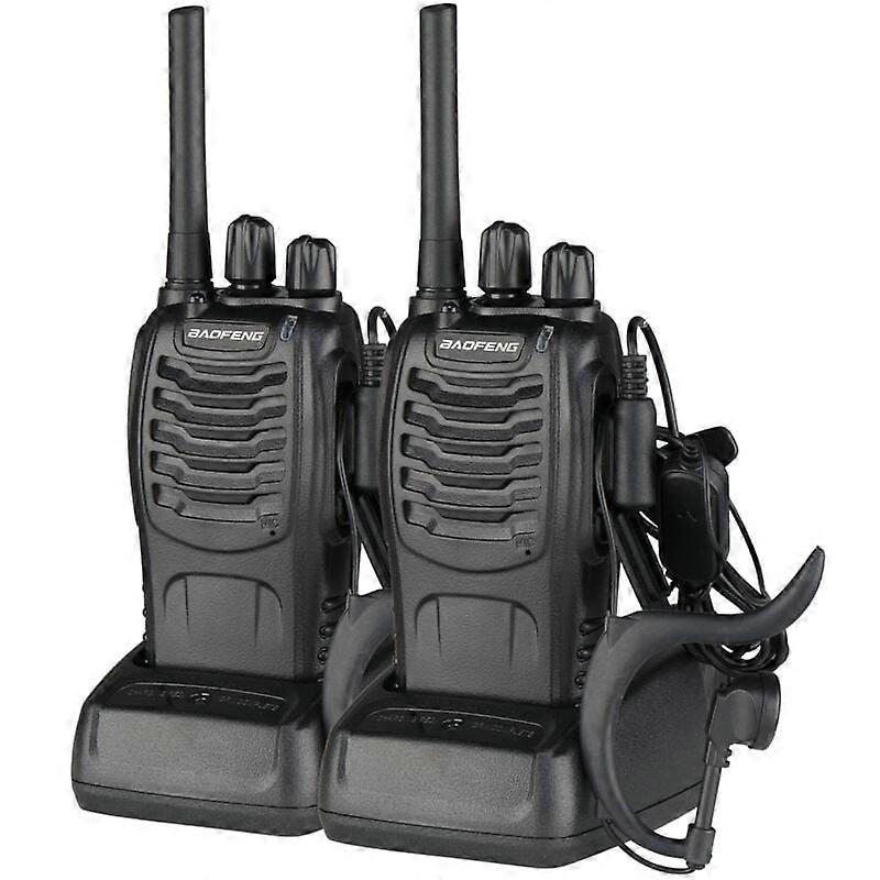 2PCS USB Walkie Talkie BF-88E 2pcs 0.5W 1500mAh