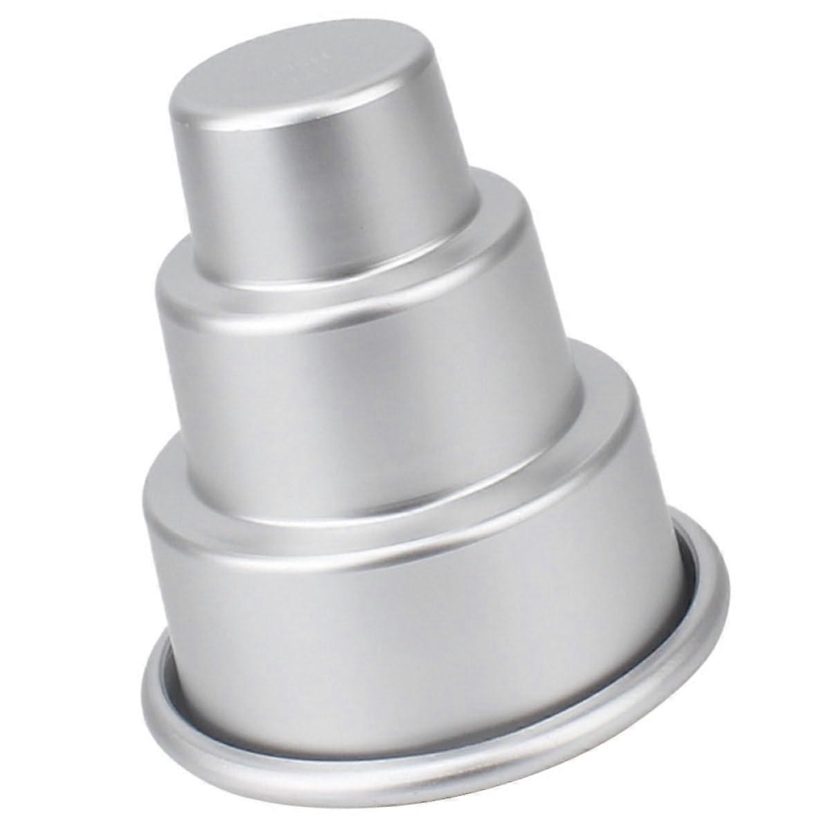 Cupcake mold made of aluminum alloy, smooth edges, easy to bake, clean, multifunctional.