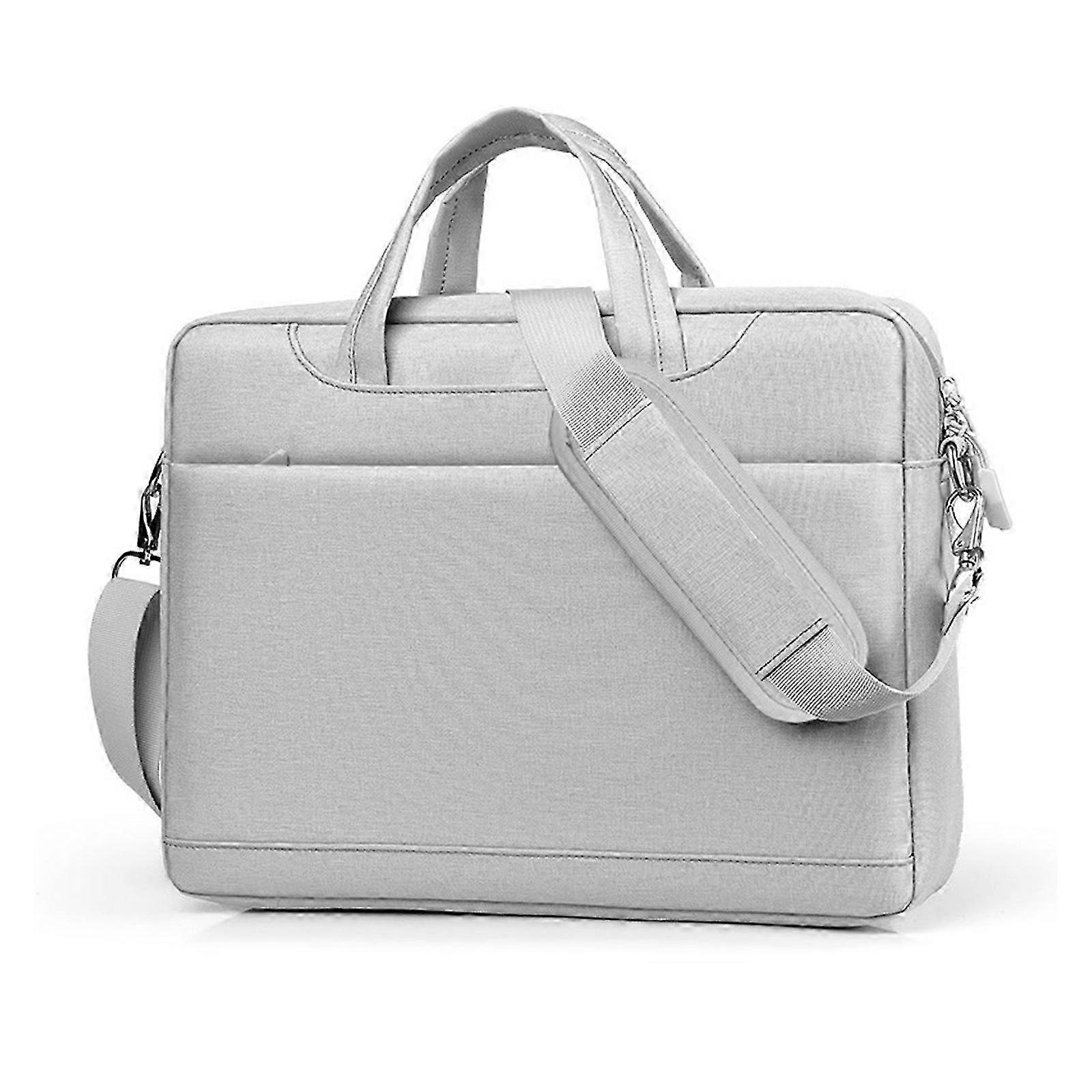 Capa para laptop à prova d'água de 14-15,6 polegadas com alça de ombro - Bolsa para laptop profissional para negócios em azul celeste