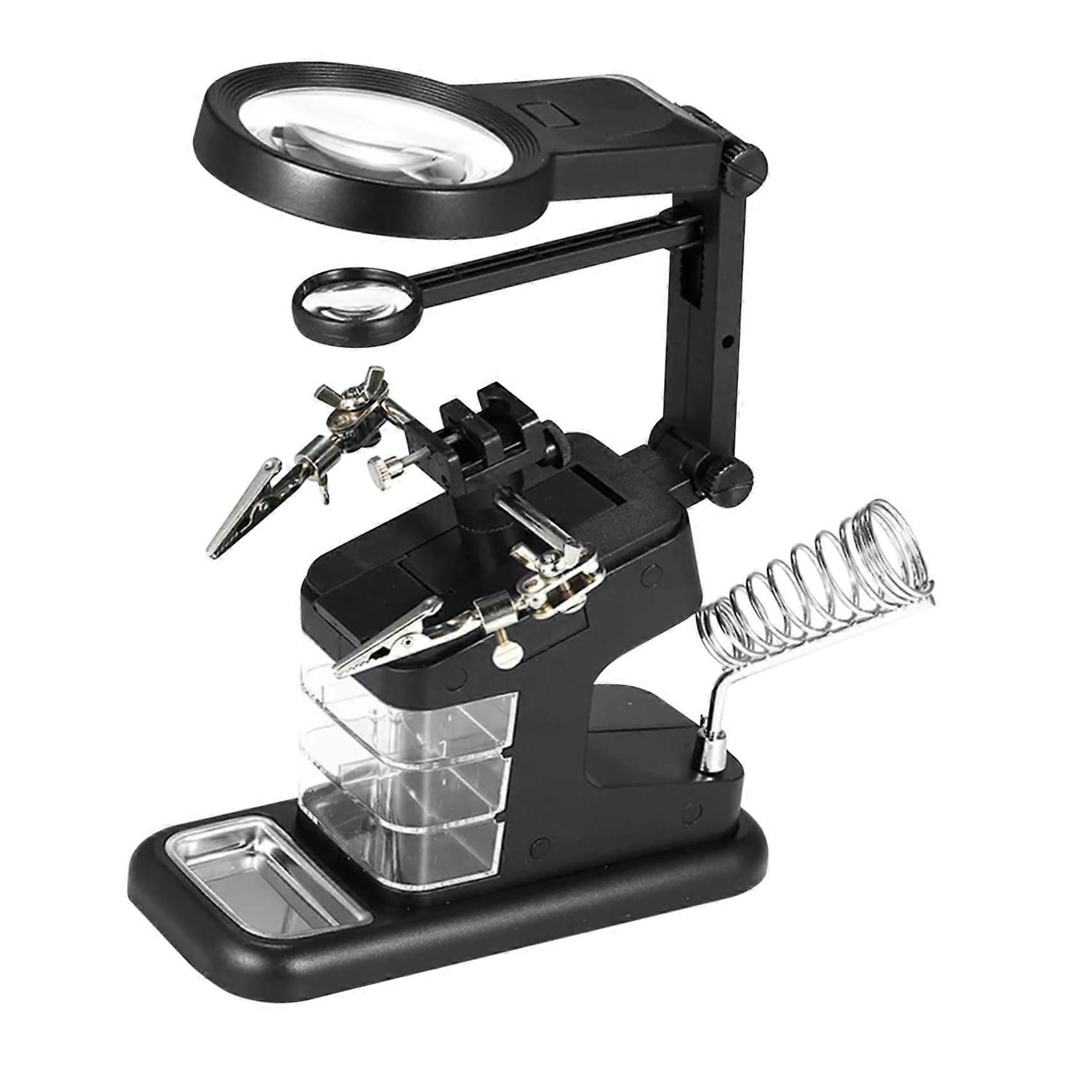 USB Soldering Clamp Work Light Helping Hands Tool Soldering Stations LED