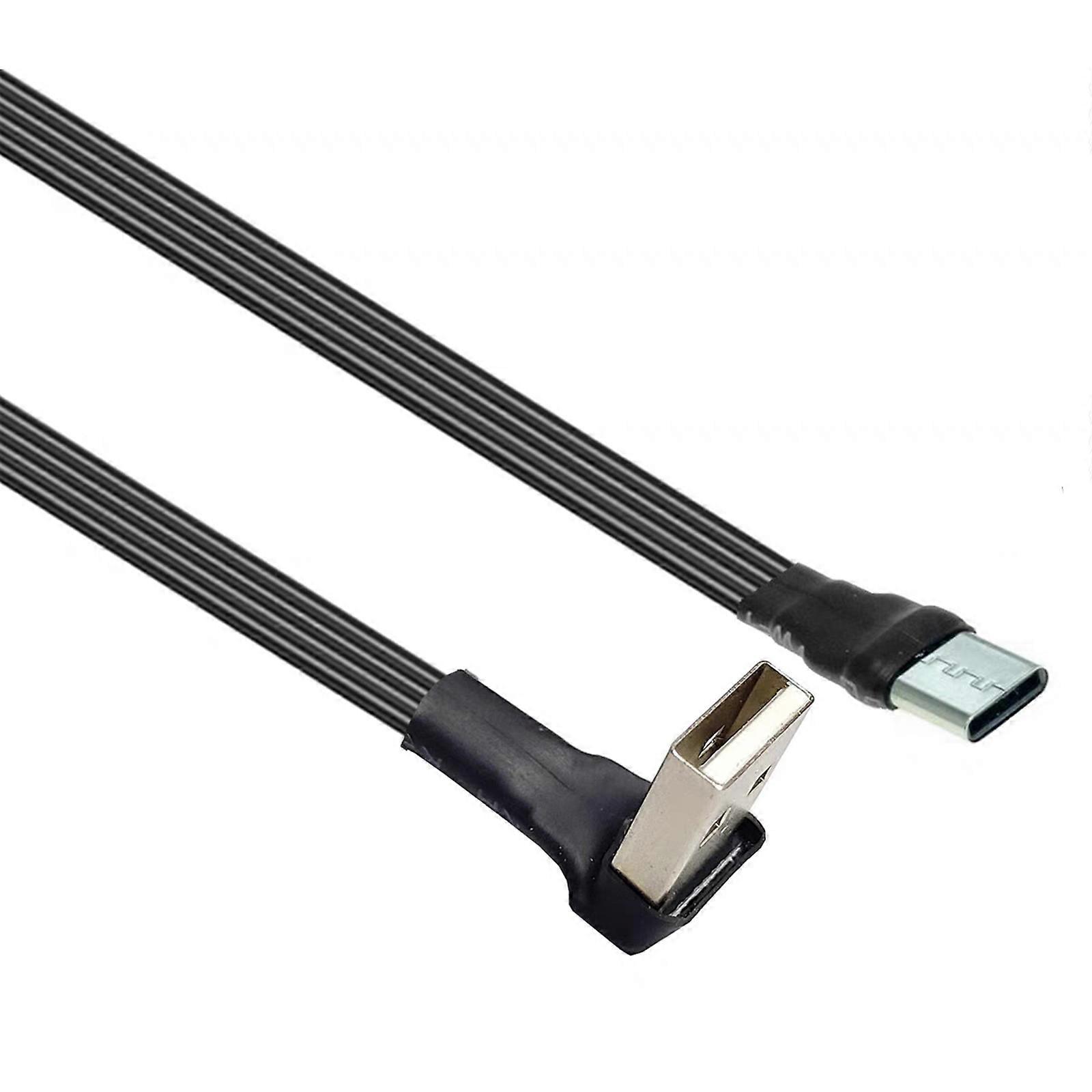 Thin Silicone USB C Female Extension Cable 10W Fast Charging Cable Silicone & Metal Cable for Mobile Devices Peripherals Multicolor