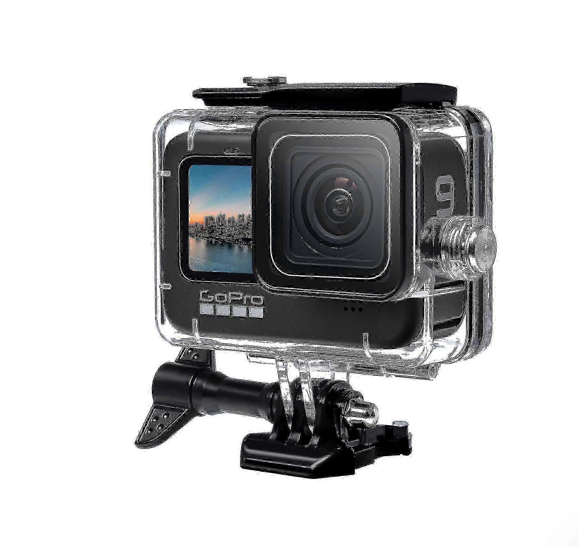 Waterproof Housing Case for Action Cameras with Bracket