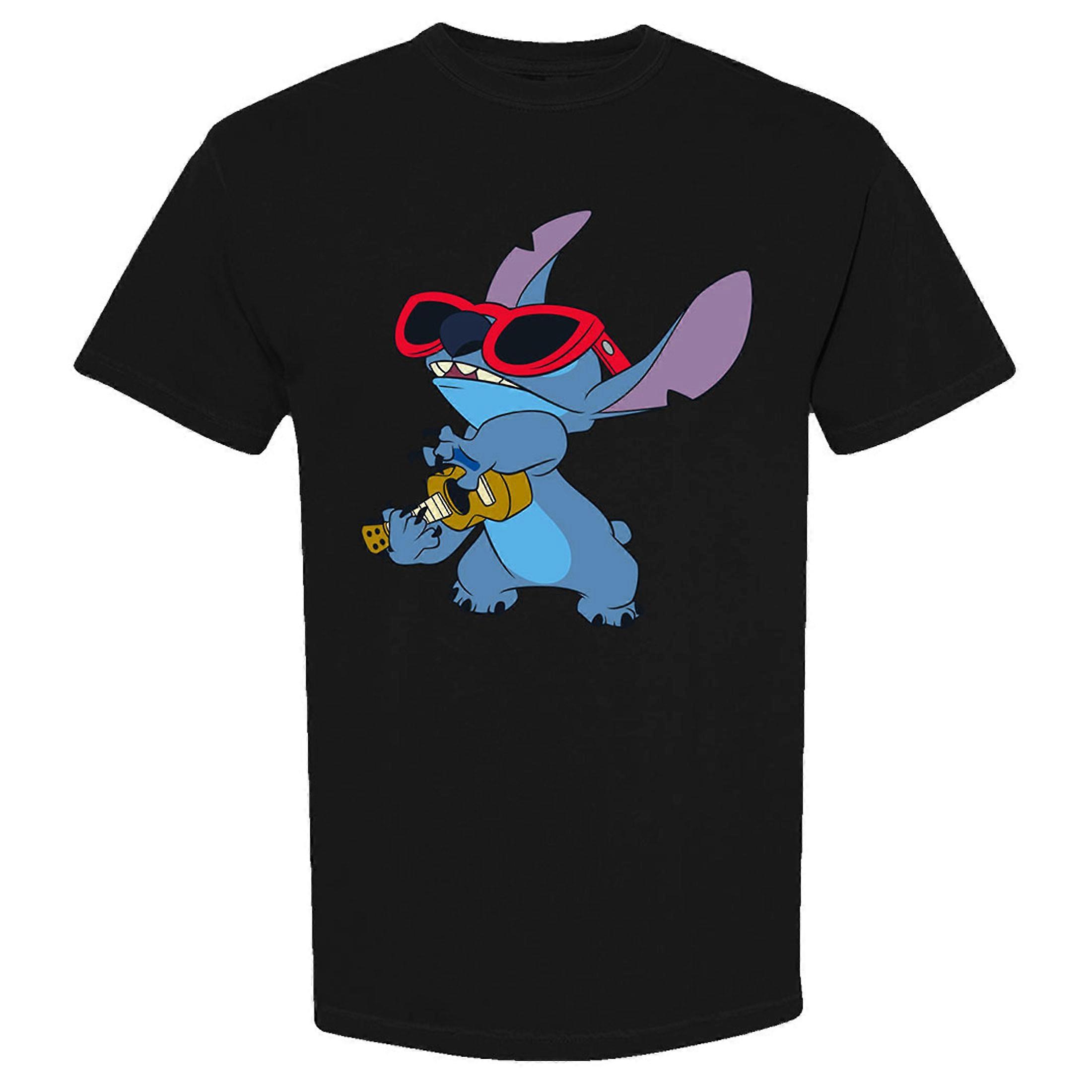 Lilo And Stitch Stitch Guitar T Shirt