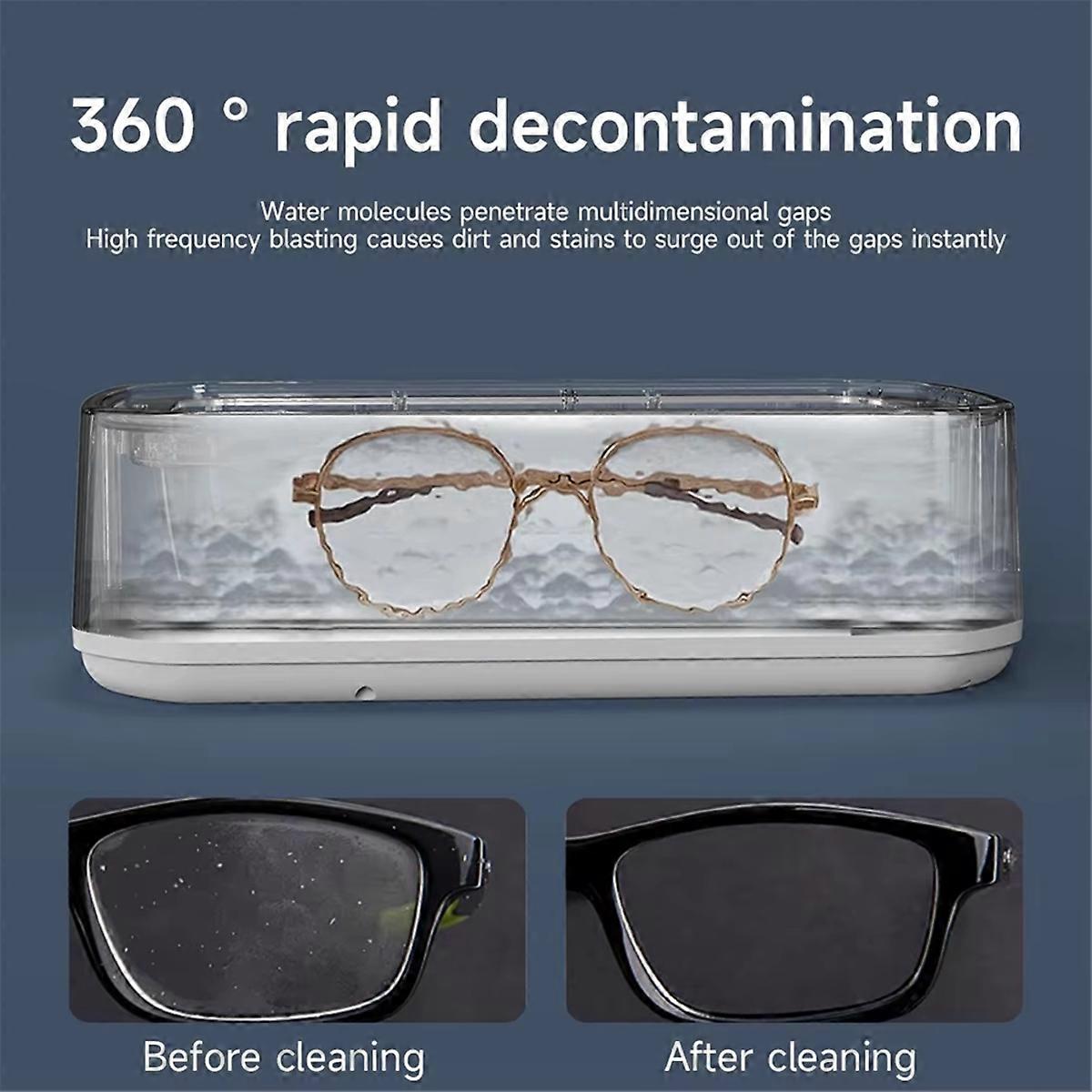 Ultrasonic Cleaner Machine Eyeglass High-Frequency Vibration (US),A