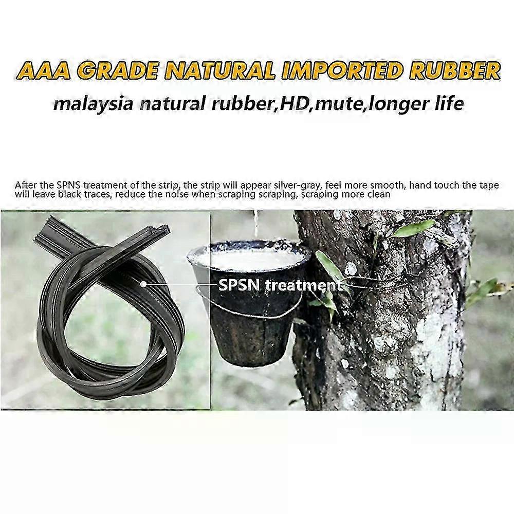 Front Window Wiper Blades for 5 Series E39 26+22 1995-2004, Compatible with Certain Brands