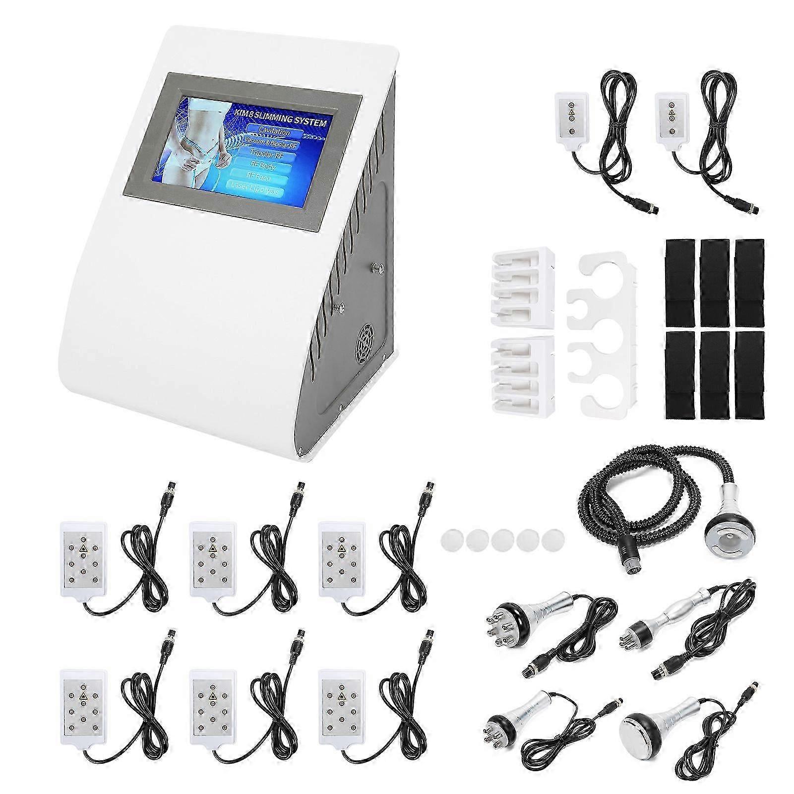 Multifunction 6 In 1 Fat Burning Machine Desktop Rf Body Slimming Machine 110240vus Plug