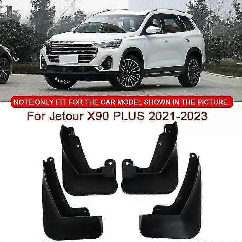 Car Styling for Jetour X90 PLUS 2021-2023 ABS Mud Flaps Splash Guard Front Rear Fender Auto Accessories