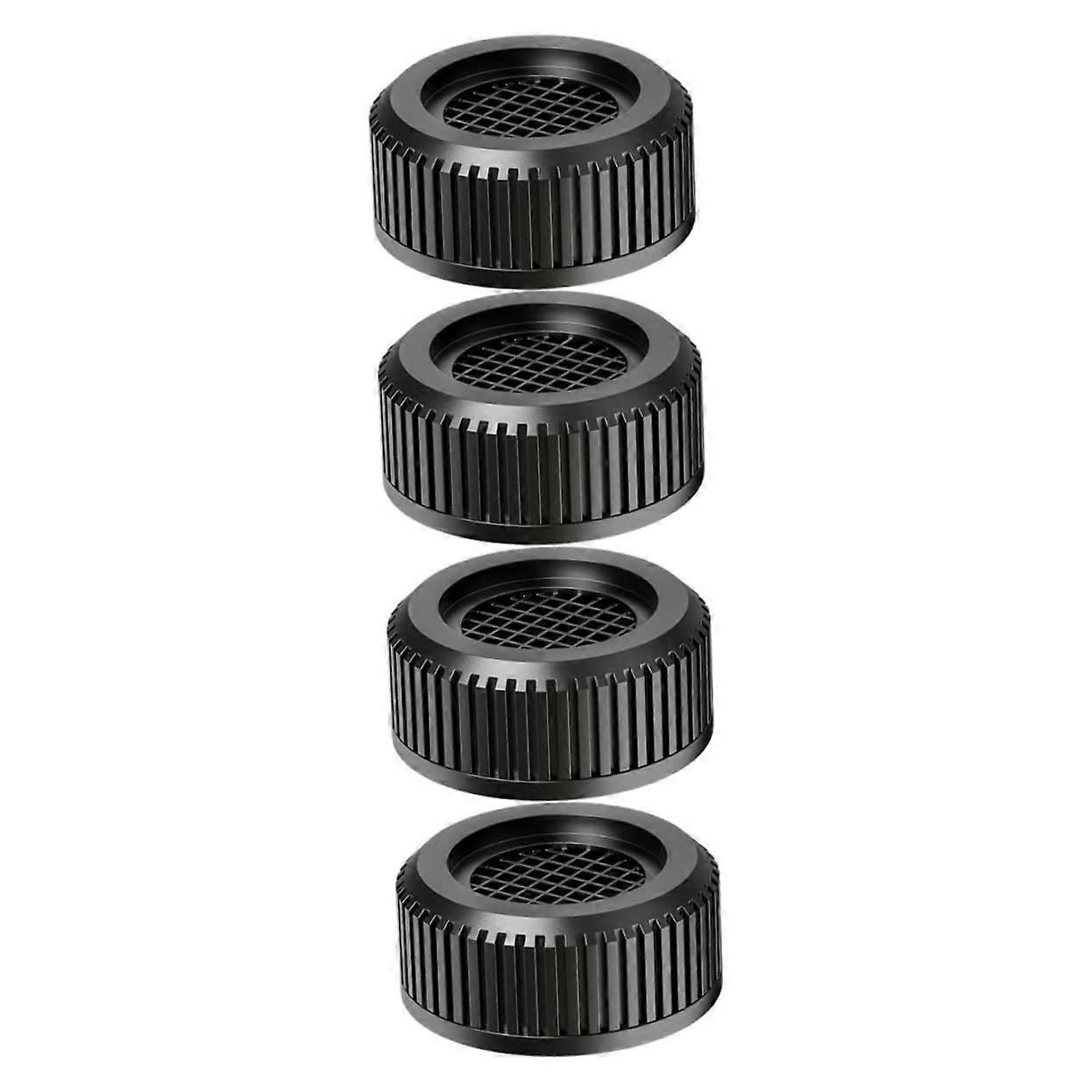 Washing Machine Cushion 4-Piece Set Adjustable Shockproof Non-Slip Base for Fully Automatic Washer Dryer Fridge 43" Height 10"