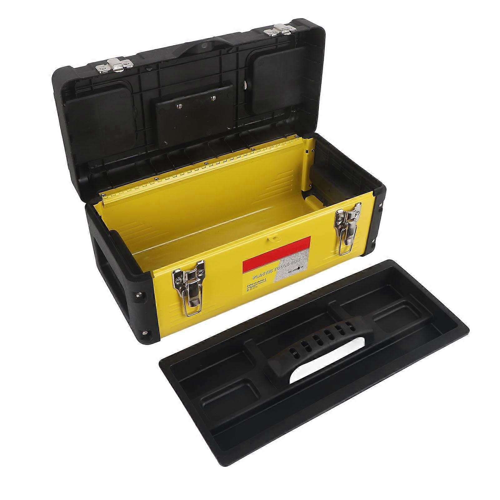 Tool Box Storage Toolbox Case Large Space Portable Component Hardware Organizer for Repair