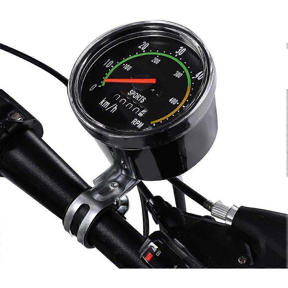 Wireless Bike Speedometer Cycle Mechanical Computer Bike Speedometer Odometer Cycling Stopwatch