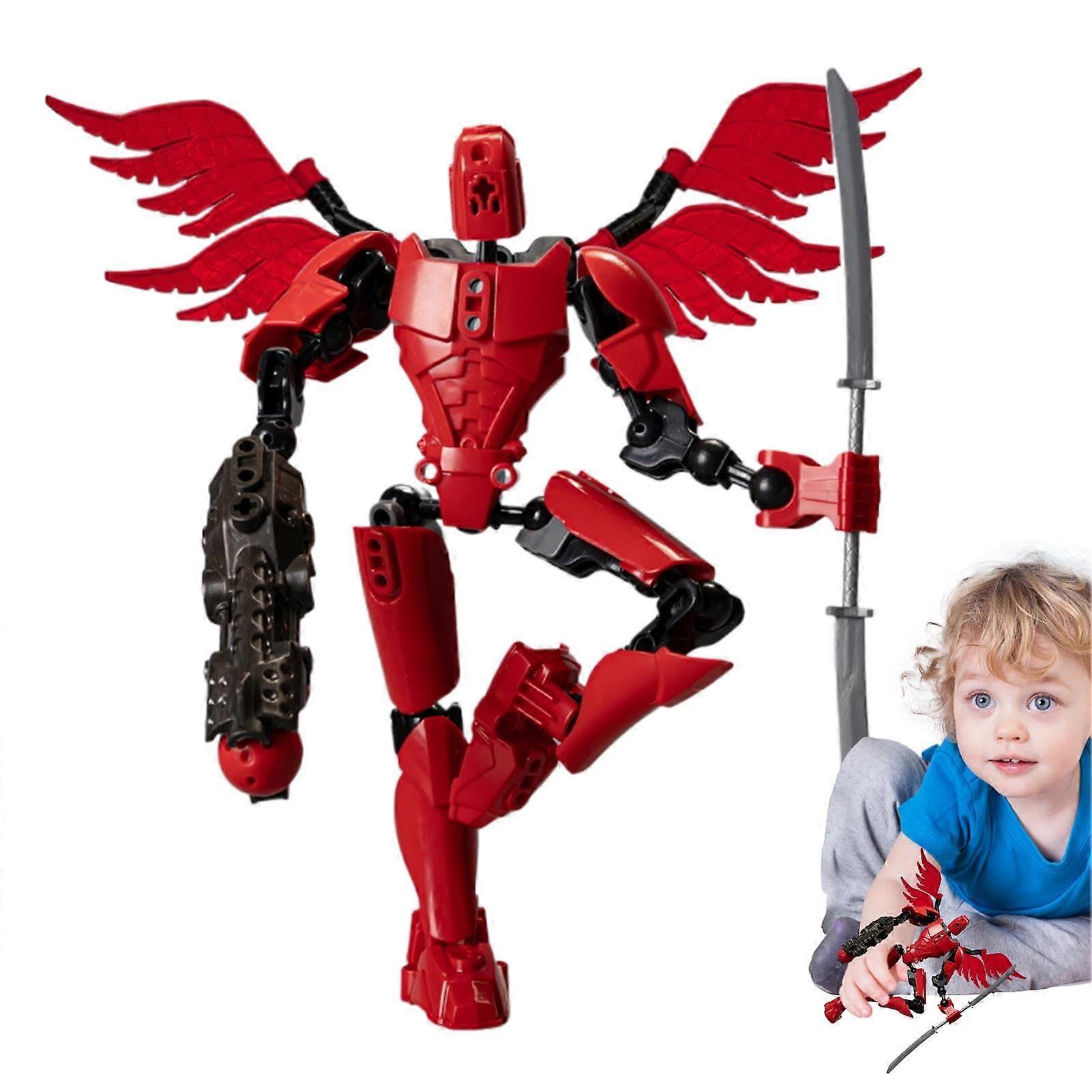 Action Figures, MultiJoint Mobile Robot  Movable Ornaments, Collector's Model
