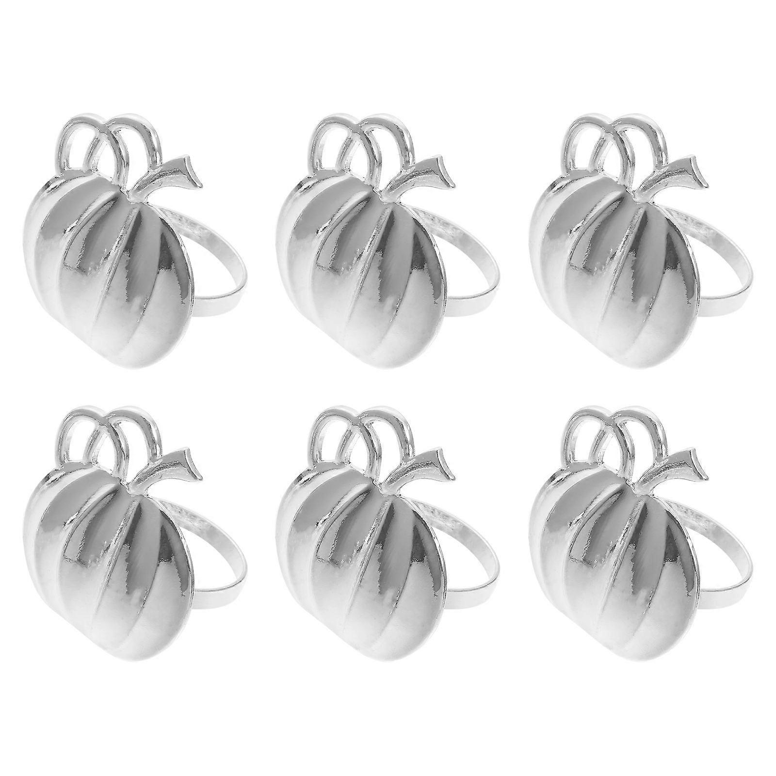 Elegant Napkin Rings Practical And For Hotel Supplies 6Pcs