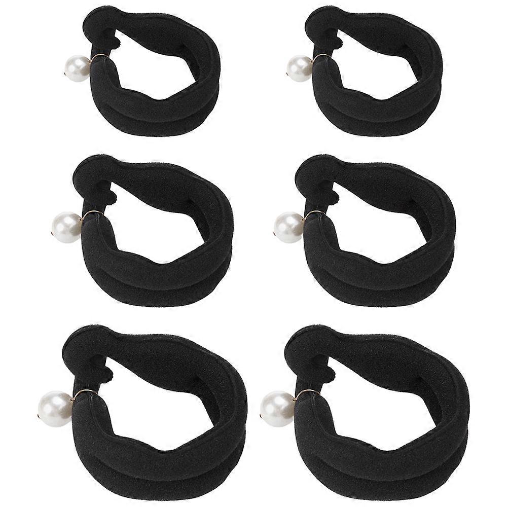 Durable Black Hair Bun Maker with DoubleHook Design for Easy Styling Ideal for All Hair Types 3 Sizes Available