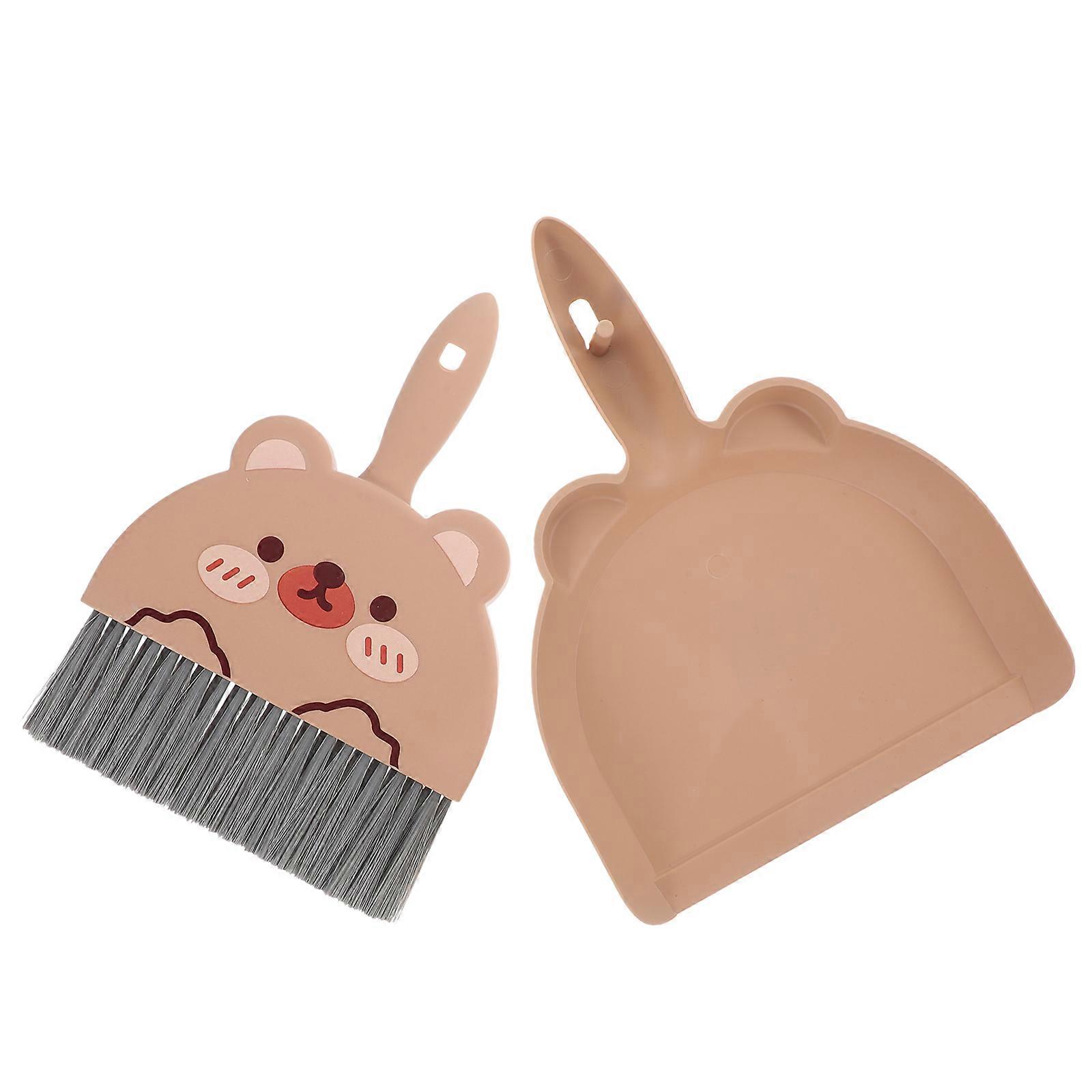 Mini Dustpan and Brush Set   Multi Function Whisk Broom for Home, Office, and Car Vent Cleaning   Efficient Dust Removal for Tables, Pet Hair, and