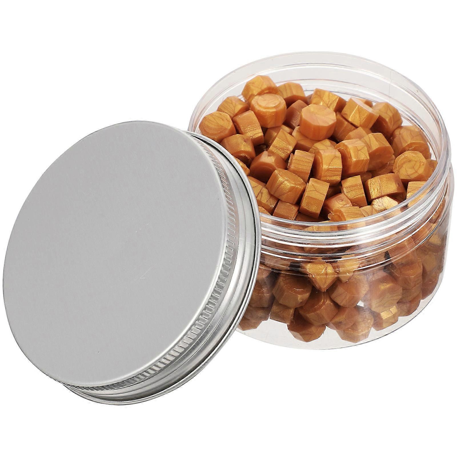 200pcs Octagon Wax Seal Beads – Vintage Sealing Wax for Cards, Invitations & Envelopes – Durable, Smokeless & Odorless for Handcrafted Personalization