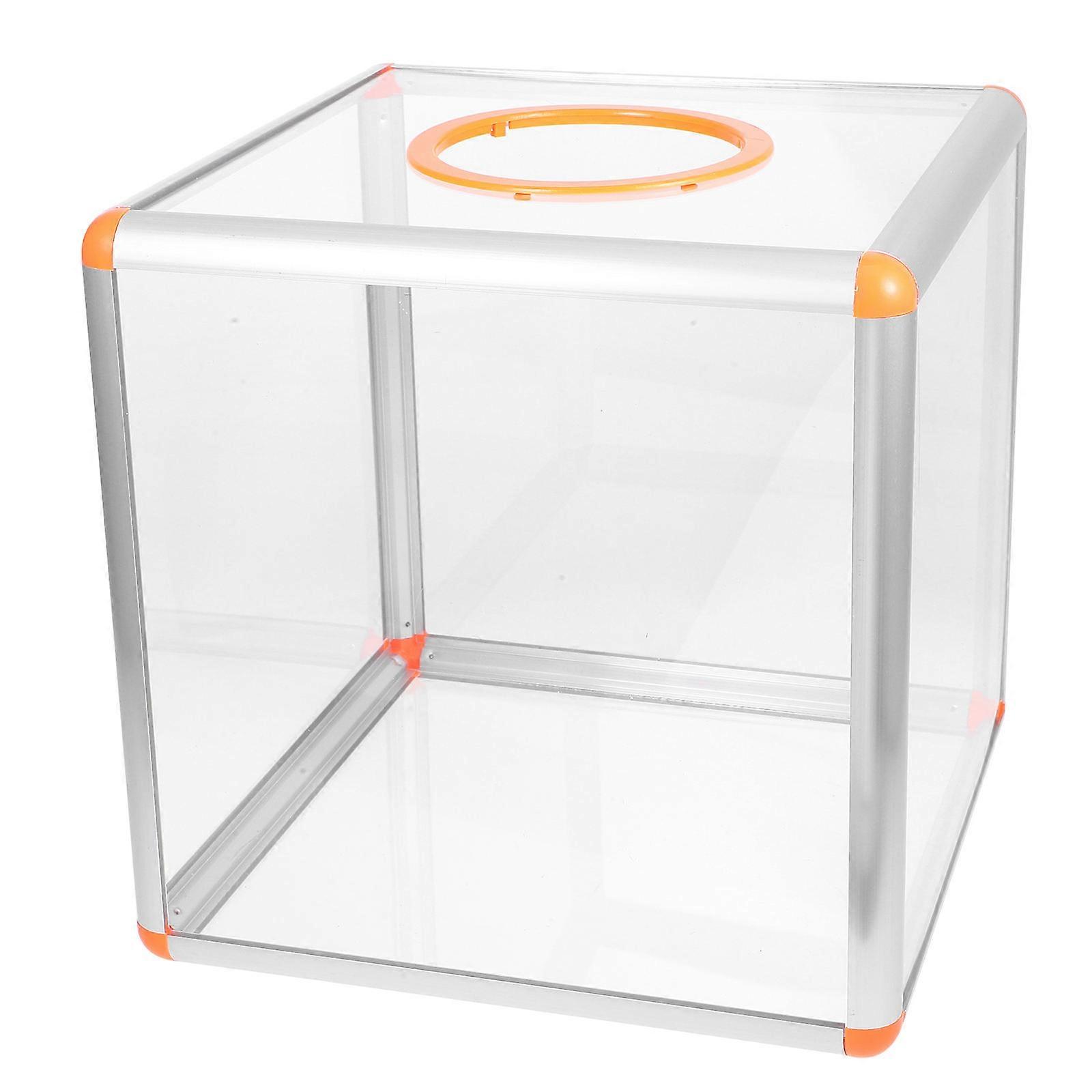 Transparent Acrylic Box for Storage Use Multipurpose Raffle Ticket Container