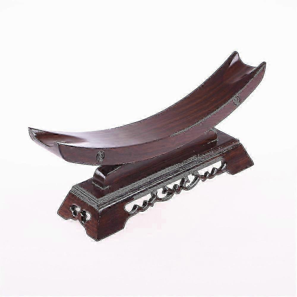 2025 Sword Stand Solid Wood Display Katana Stand Holder Crescent Shape