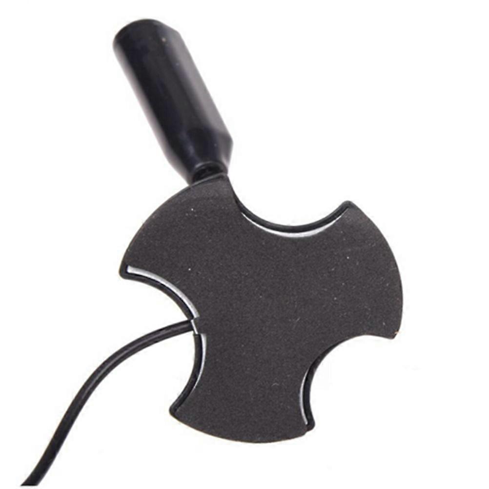 Durable USB Microphone for Speaking Perfect for Conferences Recording Black Plastic