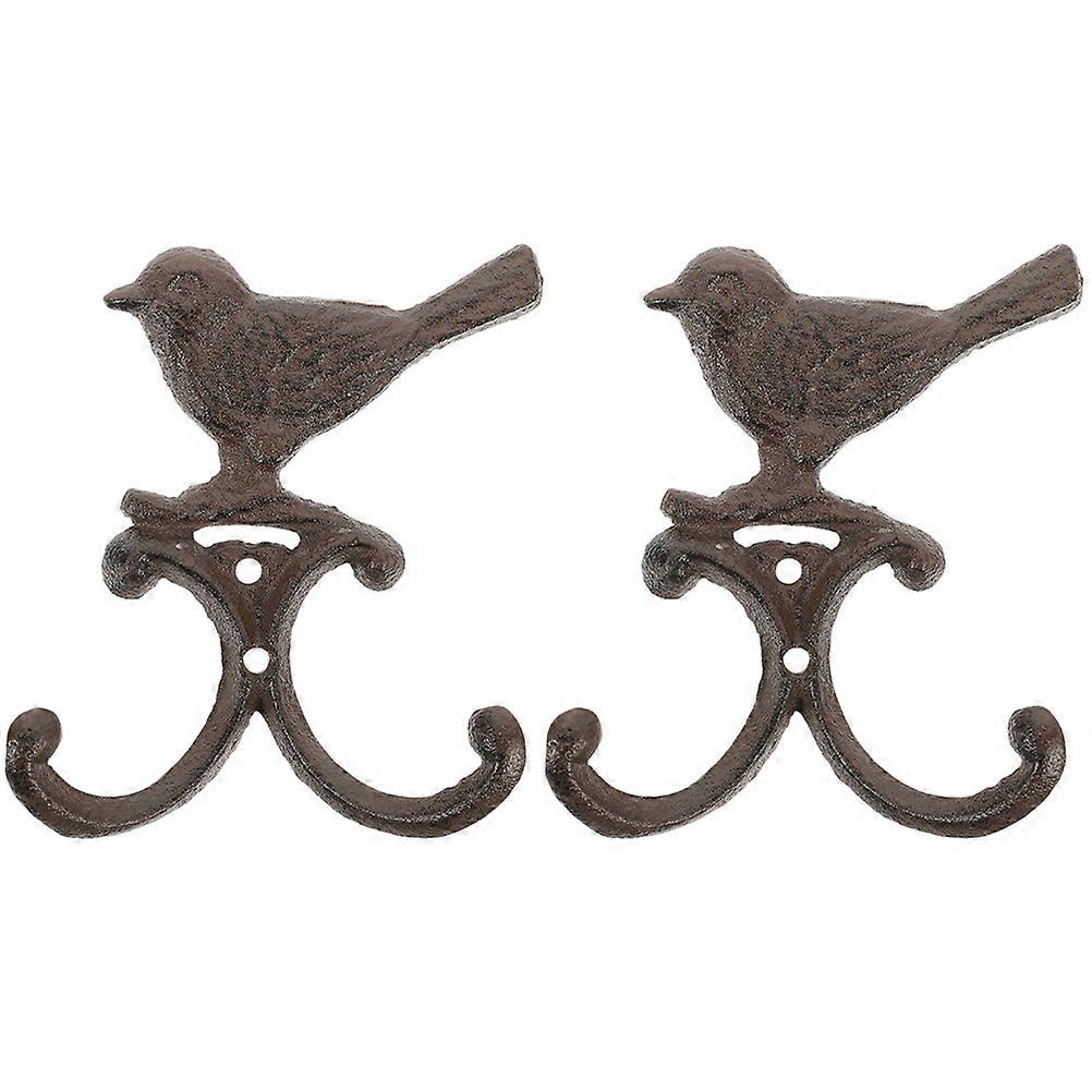 2pcs Bird Shaped Wall Hooks for Home Decor Coat Hook and Wall Hanger Set
