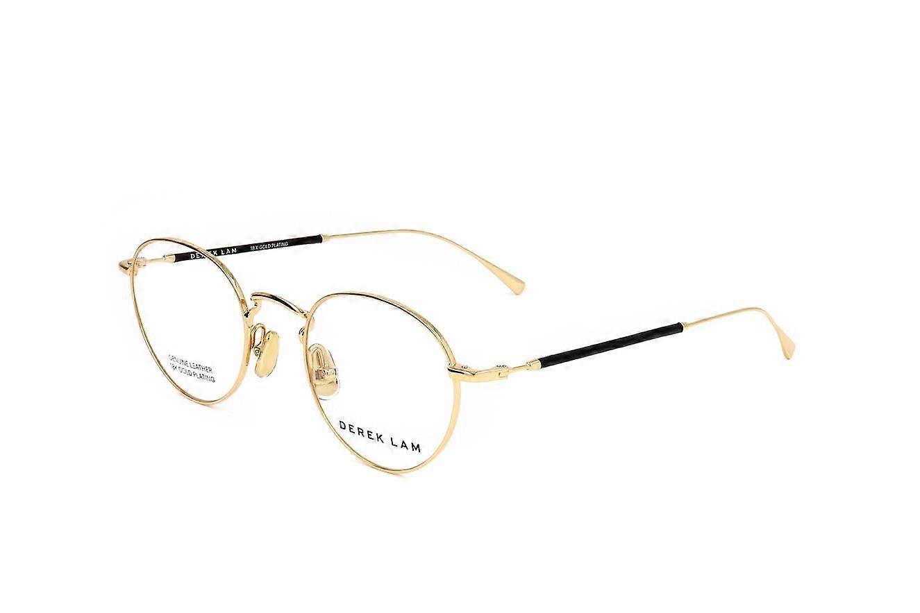 Eyewear Frames Derek Lam DL285 GDBLK GOLD/BLACK 47/22/140 UNISEX