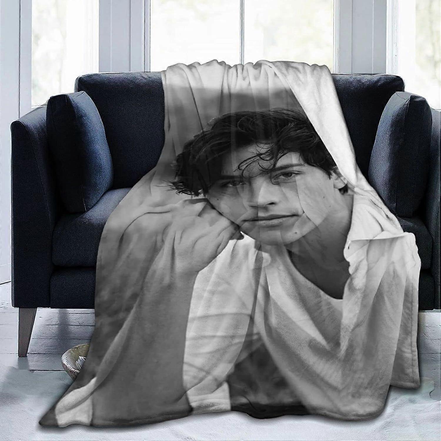 Kerota TR1740 Cole Sprouse Throw Blanket Super Soft Comfy Flannel Blanket Fleece Blanket Sofa 60x50i