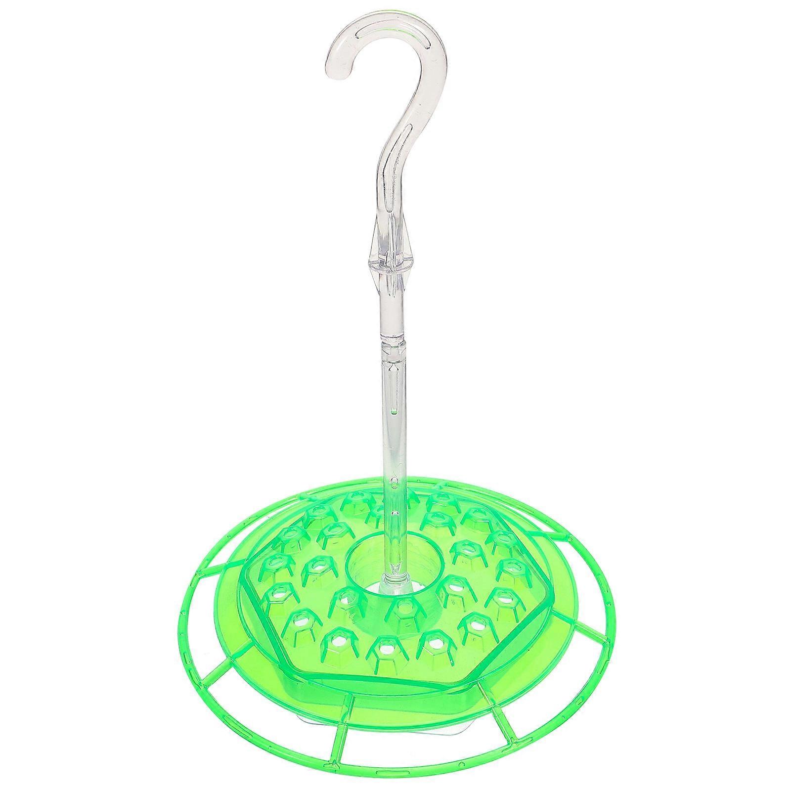 جهاز تغذية الطيور للطيور في الهواء الطلق حديقة الديكور 30X20 سم تصميم دائري مع ميزة معلقة 1 مجموعة