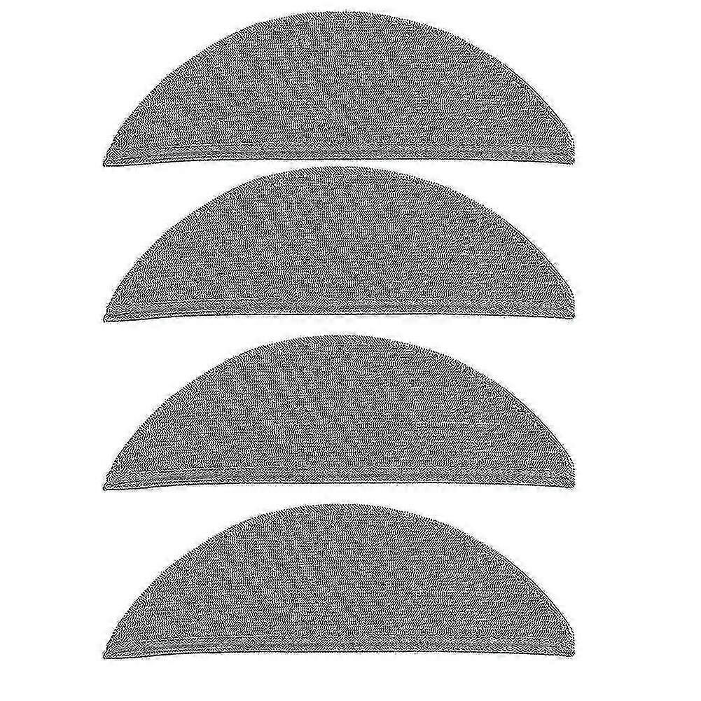 4 Pcs Gray Mop Cloths Rag Replacement For Xiaomi Lydsto R1