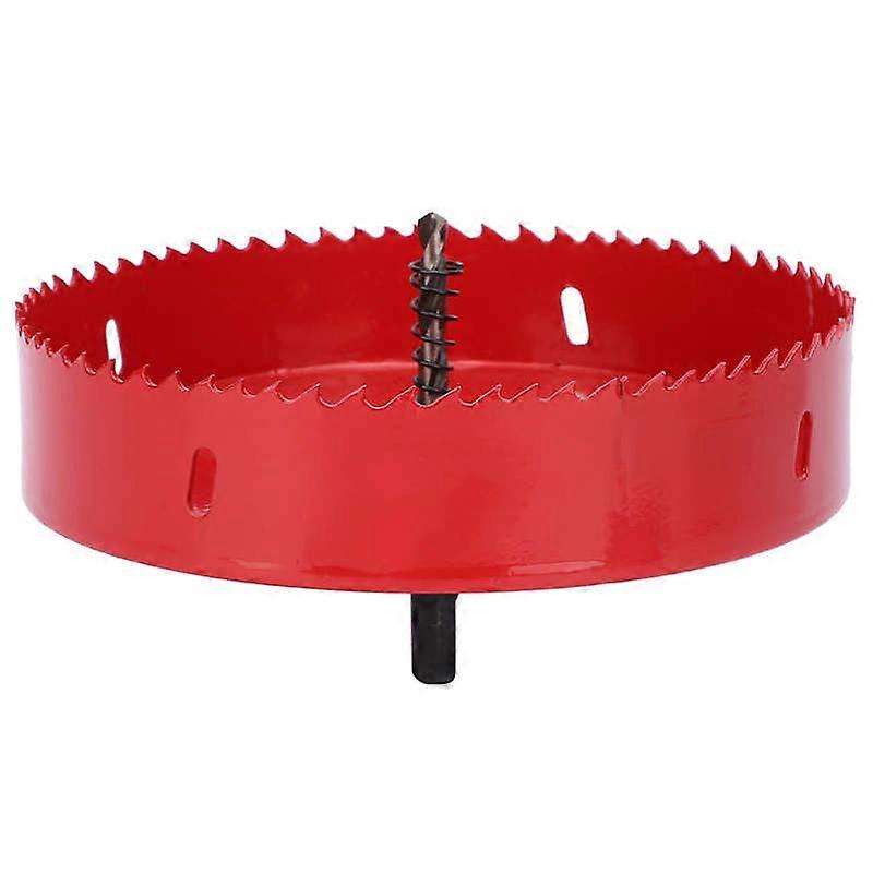 120-165mm High Speed Steel Milling Cutter Wood Drill Bit Wood Hole Opener Plastic Aluminum Iron Sheet