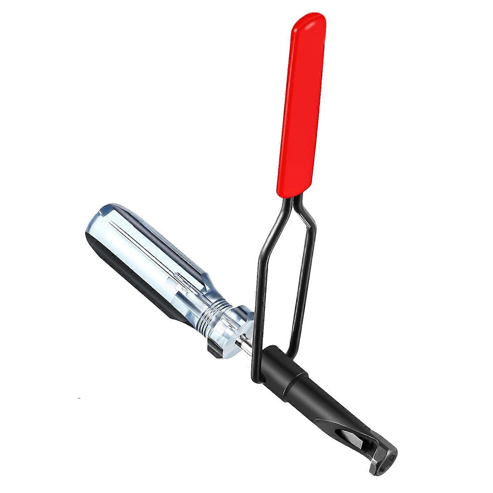 10 mm Jam Nut Valve Adjustment Tool Stainless Steel Slot Valve Shut-off Tool with 7.5 Inch Handle for Easy Access