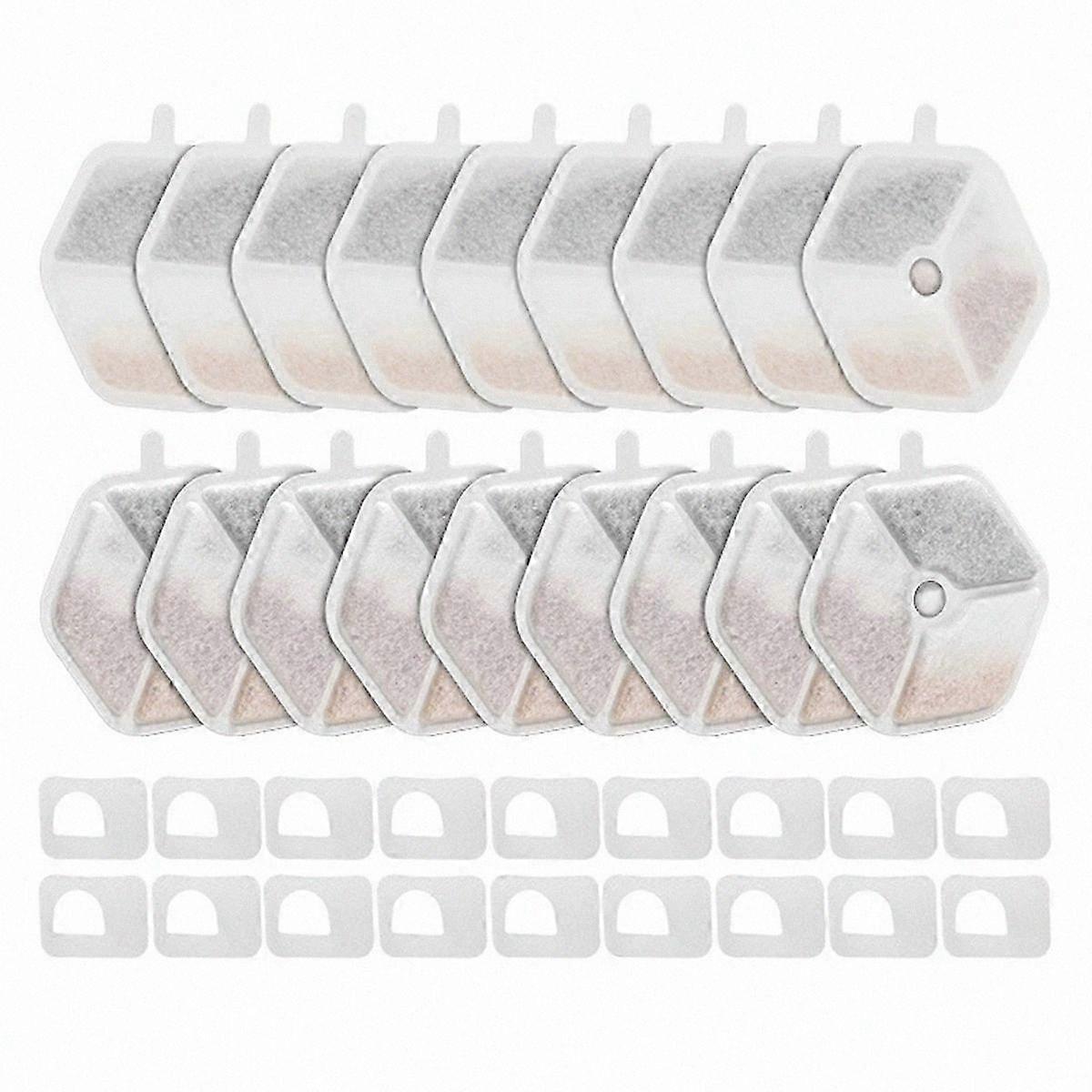Quadruple Filtration System for 4.5L Cat Water Fountain with Filters and Sponges Included